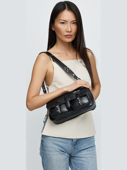 Stephanie Women's Bag Shoulder Black / Gold