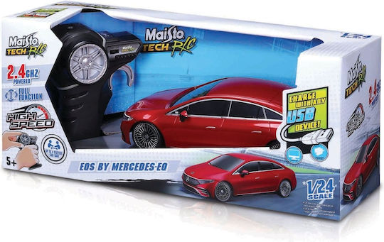 Maisto Mercedes-Benz EQS Ferngesteuertes Auto Burgundisch