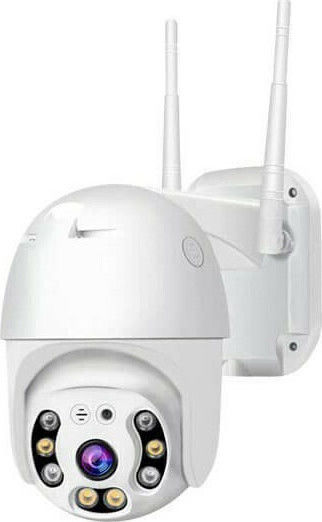 ACP 2050602 IP Камера за наблюдение Wi-Fi Full HD 1080p Водоустойчива с Двупосочна Комуникация и Обектив 3.6мм