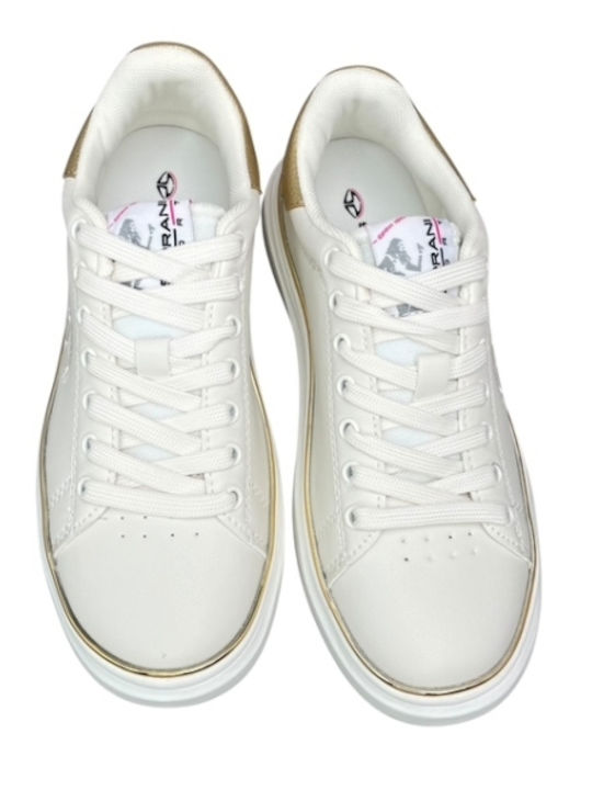 Damen Sneakers White / Gold