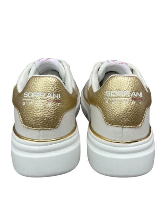 Damen Sneakers White / Gold