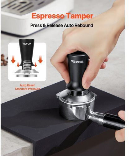Vevor Πατητήρι με Επίπεδη Επιφάνεια 58mm σε Μαύρο Χρώμα