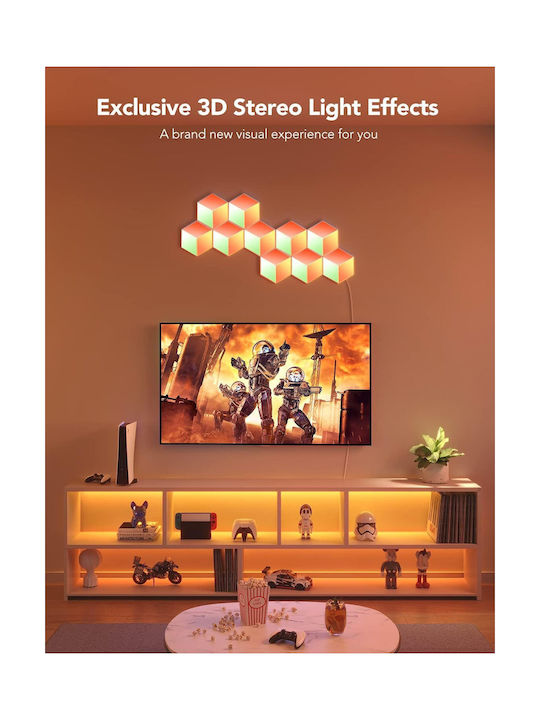 Govee Gaming Wall Glide Hexa Pro Light Panels 10pack H6066