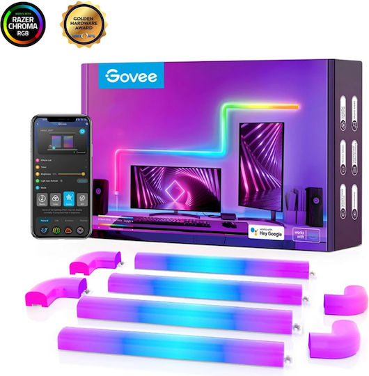 Govee Glide Rgbic Wall Light 6tubes+1curve B6062201