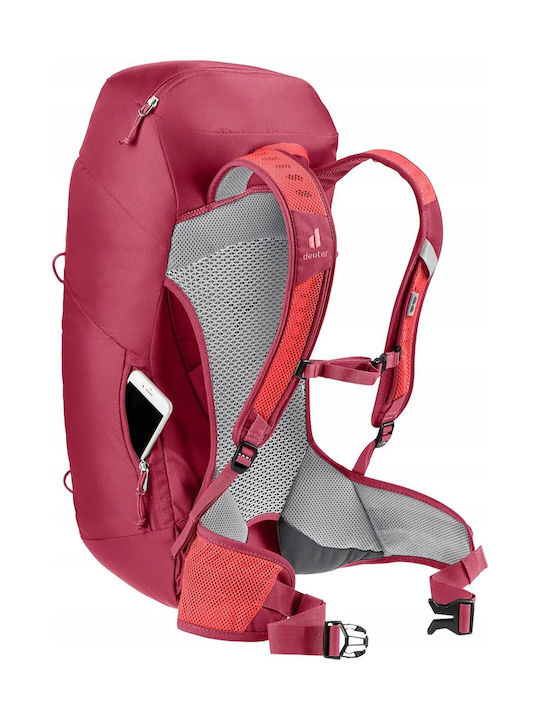 Deuter Ac Lite 30 Ορειβατικό Σακίδιο 30lt Αδιάβροχο Κόκκινο Hiking
