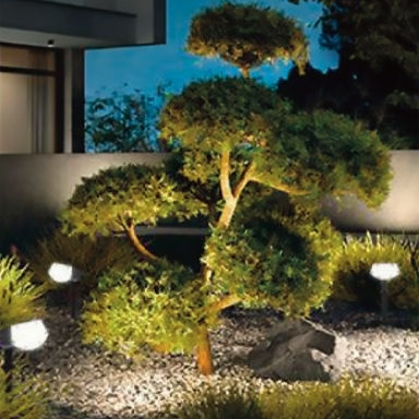 Rexer Outdoor Alb Natural Ip65 Spot de lumină solară cu LED cu Țepușă 200
