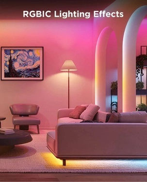 Govee Led Light Strip Rgbic Smart Wifi Bt W Protective Coating