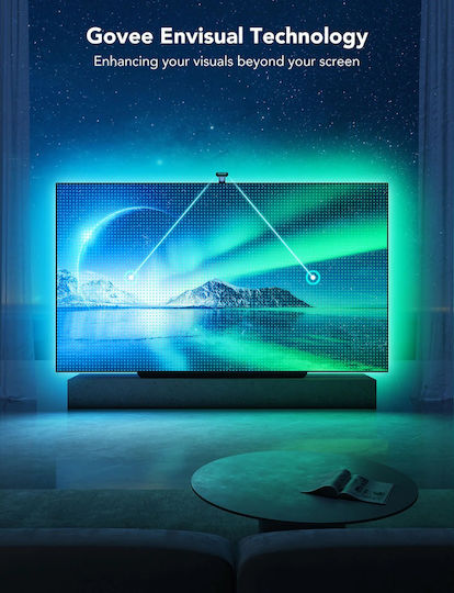 Govee Tv Backlight Envisual T2 Dual Cameras 75-85 Inch Uk