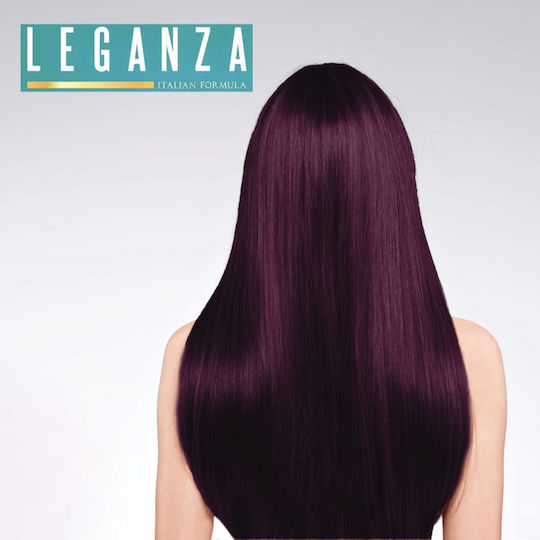 Rosa Impex Leganza Шампоан оцветител Без амоняк No52 Aubergine 150ml