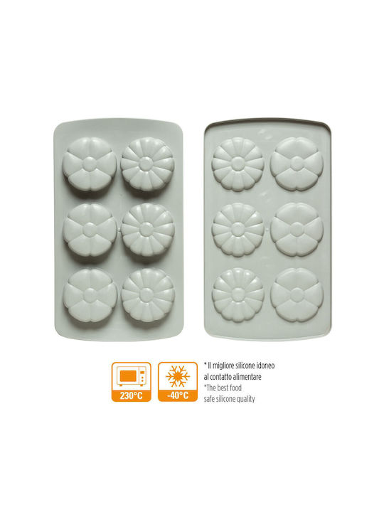 Decora Silicone Ice Cream & Ice Lolly Baking Pan 6.7x6.7cm