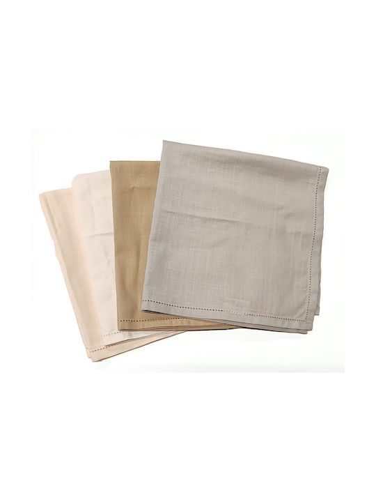 Nef-Nef Homeware Șervețel Bumbac Steady Bej 48x48cm