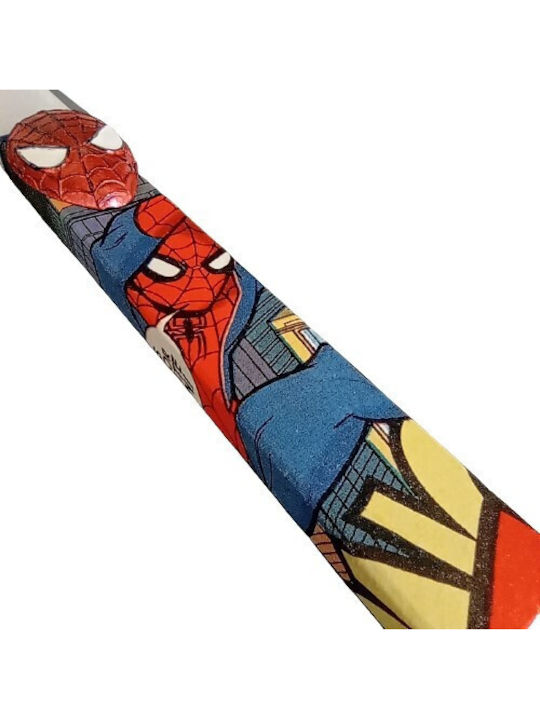 Πασχαλινή Λαμπάδα Spiderman Στρογγυλή Χειροποίητη 30εκ. Λευκή
