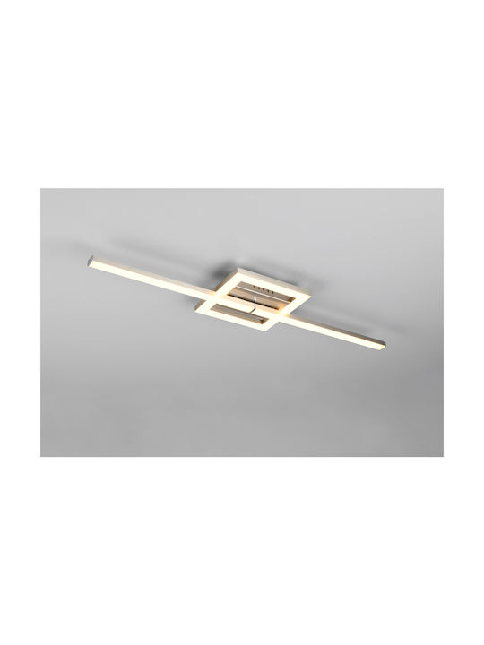 Trio Lighting Deckenleuchte 54cm Gray mit Integrierter LED