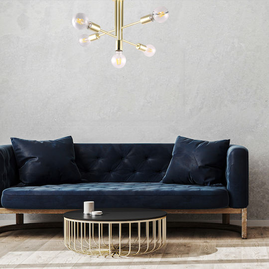 Agora Lighting Таванно осветление Златист