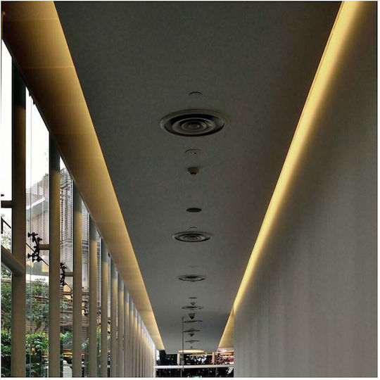 V-TAC Waterproof LED Strip 220V Natural White Light 50m Type SMD2835