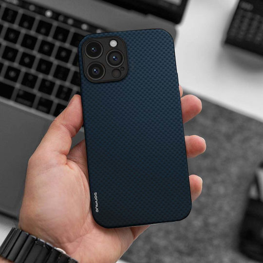 Калъф Sonique Carbon Series за Realme Realme 12 5g Realme 12x Син