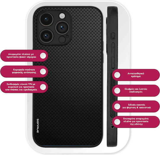 Sonique Carbon Series Case for Realme C51 Realme C53 Realme Note 50 Black 01