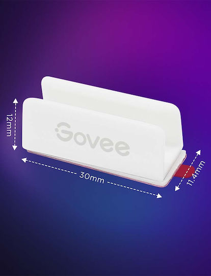 Govee Mounting Base for Lighting Fixtures White 20pcs H10D1000