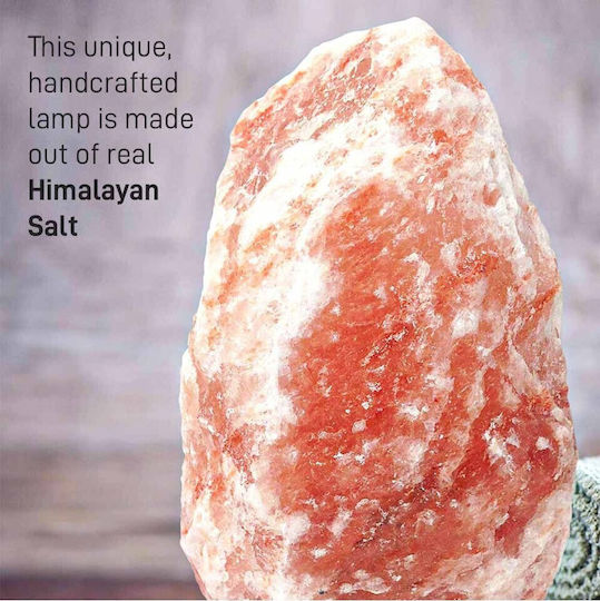 Mikamax Lustră Decorativă Sare Himalaya Roz
