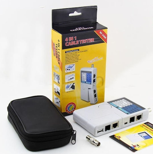 Noyafa Nf-3468 Network Tester Rj45 Usb Bnc