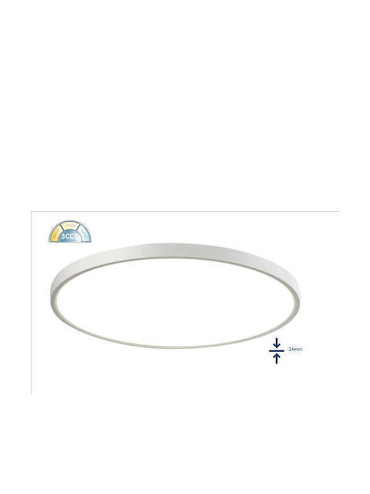 Fos me Στρογγυλό Εξωτερικό LED Panel 45W 60εκ.