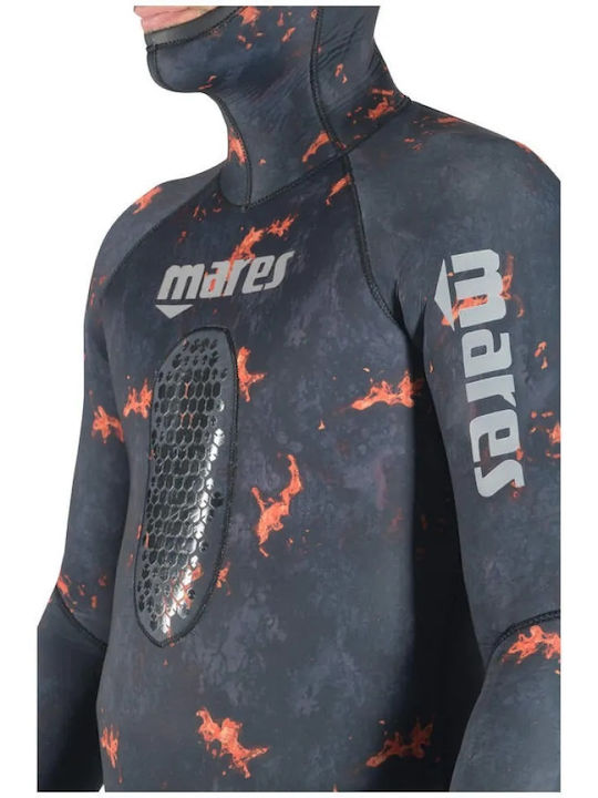 Mares Explorer Divisible Wetsuit Shaved for Speargun Black Camouflage 5mm