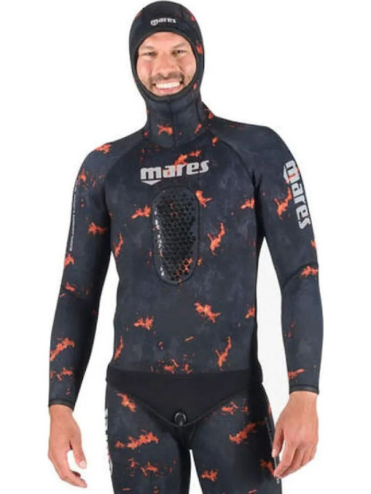 Mares Explorer Divisible Wetsuit Shaved for Speargun Black Camouflage 5mm