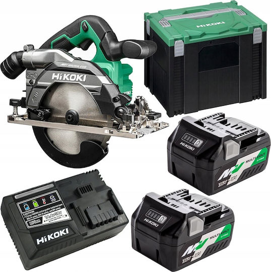 Hikoki C3606DB Δισκοπρίονο Brushless 36V 2x2.5Ah