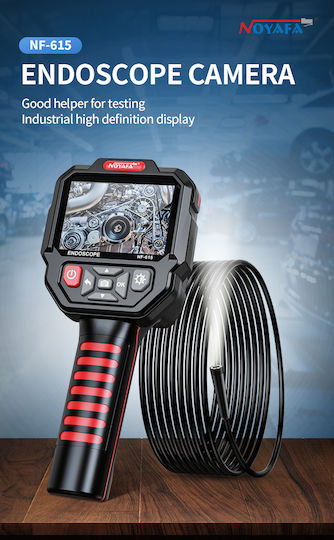 Noyafa Nf-615 Handheld Hd Endoscope Camera Ips Screen Flex