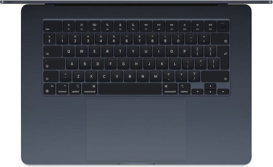 Apple MacBook Air 15.3" IPS Retina Display (M4 10-ядрен/16GB/256GB SSD/10-Core GPU) с 35W Двоен Зарядно Midnight (Английска Клавиатура US)