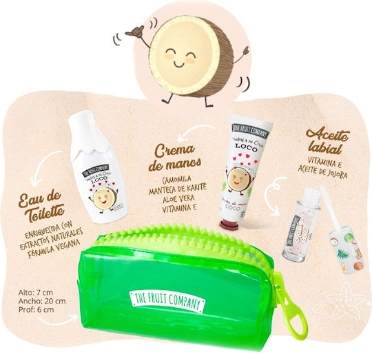 The Fruit Company Coconut Σετ με Eau de Toilette 4τμχ