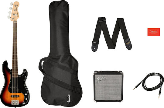 Fender Affinity Ηλεκτρική Κιθάρα ST Style Μαύρη με Θήκη