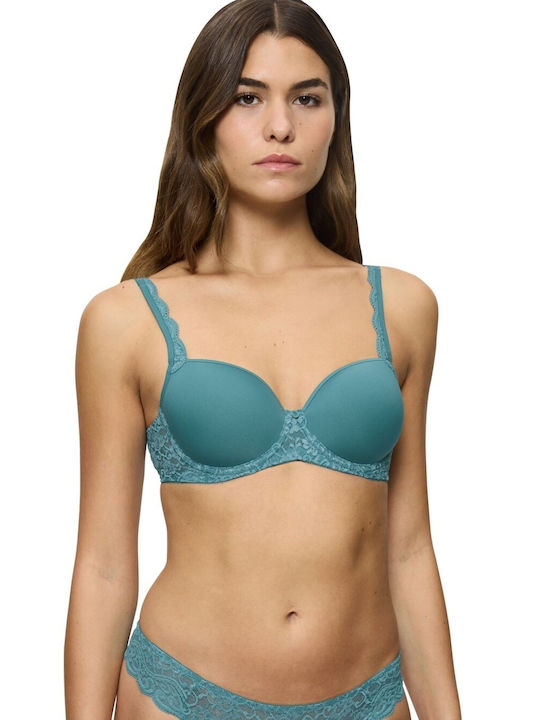 Amourette Wp Bra Petrol Blue