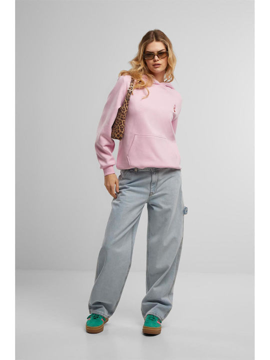 Дамски Суитшърт Худи Soft Pink
