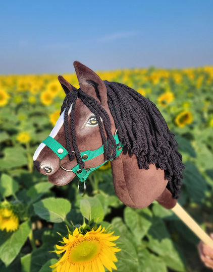 Hobby Horse Small Stick Horse Premium Dark Bay A4