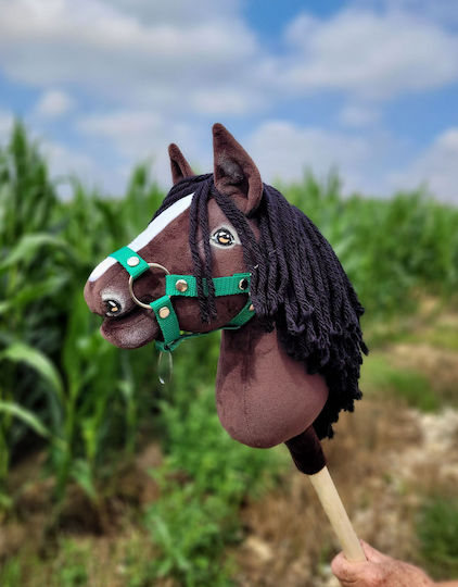 Hobby Horse Small Stick Horse Premium Dark Bay A4