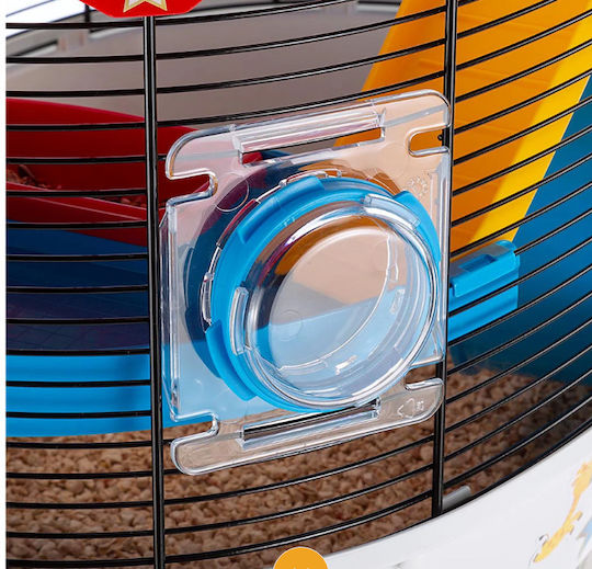 Ferplast Circus Fun Cușcă pentru Rozătoare Cusca pentru hamster 49.5x34x42.5cm