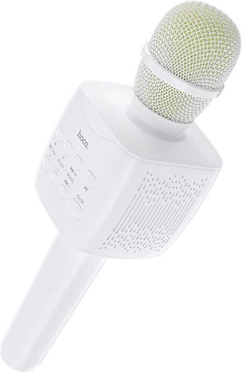 Hoco Μικρόφωνο Karaoke Ασύρματο BK5 Cantando Ασημί