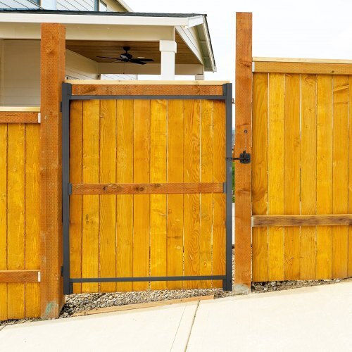 Vevor Gate Construction Kit Opening 36-60 Inches Height 6-7 Feet Mkzj3660w65hcnhz4v0