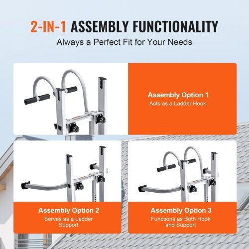 Vevor Ladder Stabilizer 2 in 1 Extension Roof Hook Tzwdq2h1k000c7qcyv0