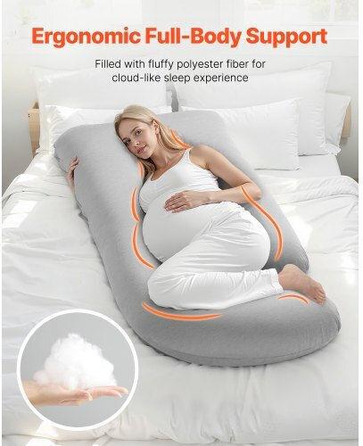 Vevor Pregnancy & Nursing Pillow 68cm