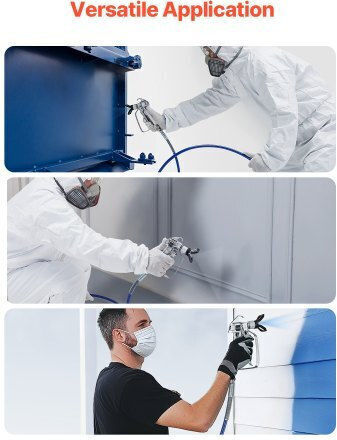 Furtun de vopsit fără aer Vevor 50ft 1/4" Universal