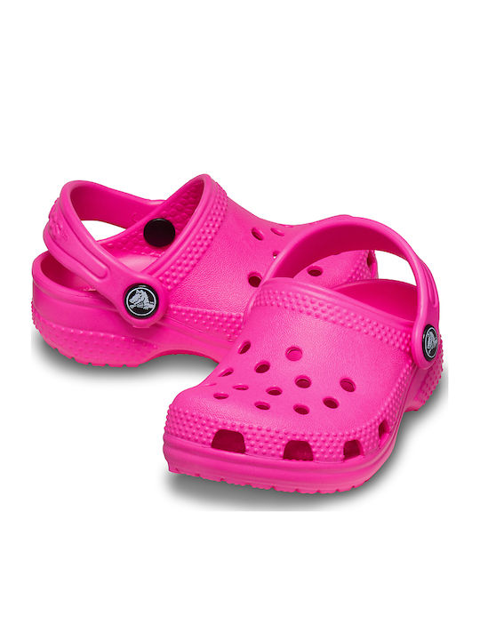 Crocs Littles Σαμπό Φούξια