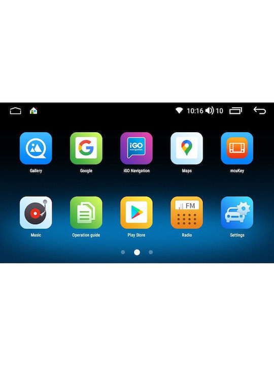 Digital IQ Автомобилна Аудио Система (Блутут/USB/AUX/WiFi/GPS/Apple-Carplay/Android-Auto) с Тъчскрийн 7"
