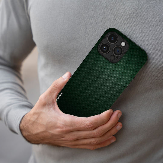 Калъф Sonique Carbon Series за Oppo Reno12 Pro 5G Зелен