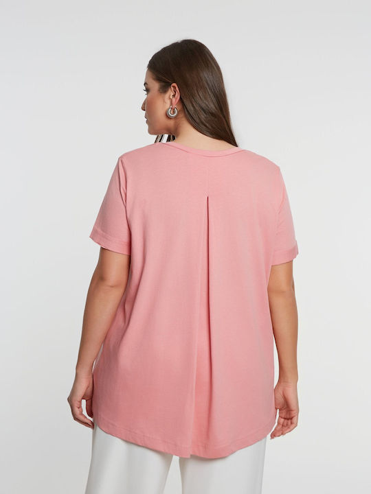Women's T-shirt Pink 8139.1112.NETTO Dark Pink