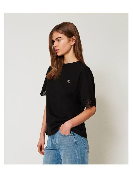Γυναικείο T-shirt Μαύρο