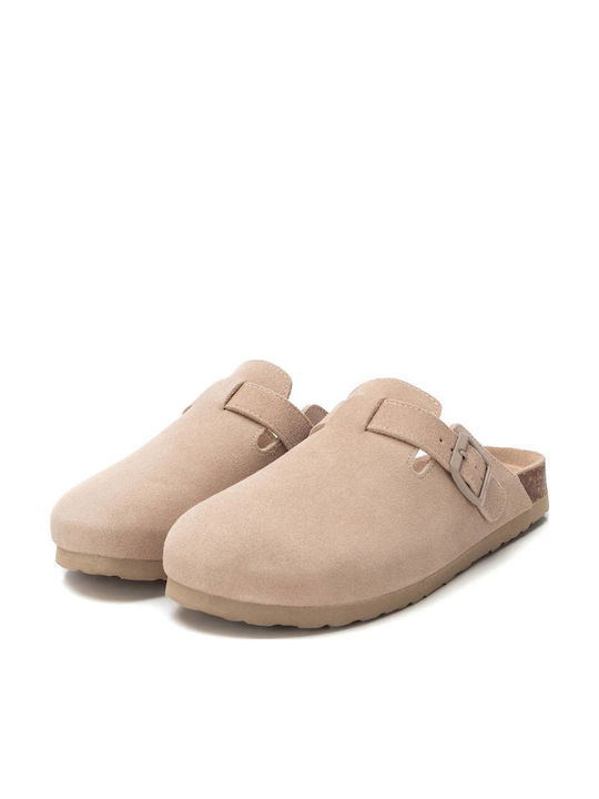 Xti Damen Clogs Beige