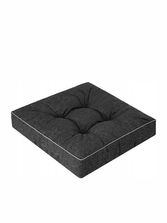 Canapea Pat pentru câini Negru 60x60cm.