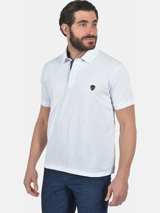 Polo Bluză cu mânecă scurtă White
